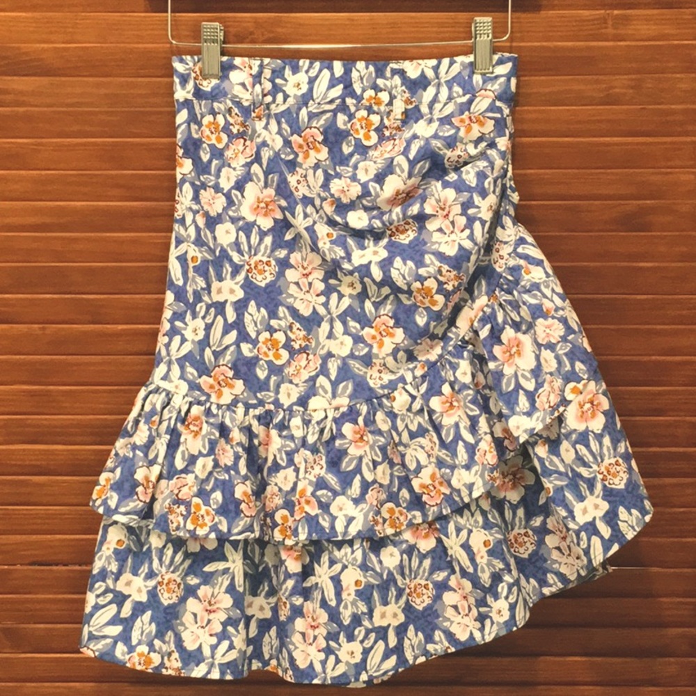 Rusty Kanani Mini Skirt Blue Skirt S, M - NWT